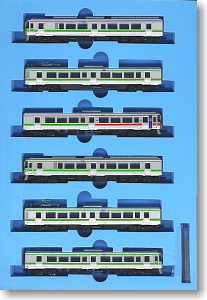 Series 721-3000 `U sheat` Half Room Car (6-Car Set) (Model Train)