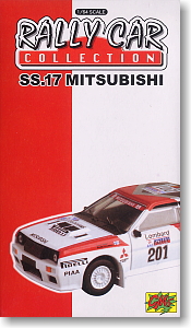 Rally Car Collection SS.17 Mitsubishi Part.3 12 pieces(Completed)