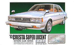 `82 トヨタ クレスタ スーパールーセント (プラモデル)