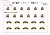 銚子電鉄 ヘッドマーク・側面ロゴ ステッカーセット (鉄道コレクション501・301形/Bトレイン1000形対応) (鉄道模型) 商品画像1