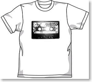Character Vocal Series HatsuneMix Tape T-shirt White : L (Anime Toy)