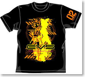 Character Vcal Series Kagamine Rin Graphic T-shirt Black : M (Anime Toy)