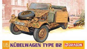 WW.II German Kubelwagen Type 82 (Plastic model)