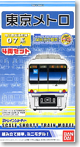 B Train Shorty Tokyo Metro Series 07 Yurakucho Line (4-Car Set) (Model Train)
