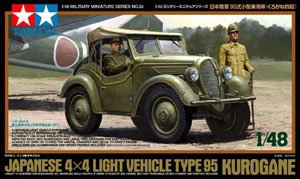 日本陸軍 95式小型乗用車 (くろがね四起) (プラモデル)