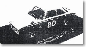 アルファ・ロメオ ジュリア 1600GTA 1967年バレルンガ (#80) (ミニカー)