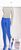 Color Tights (Blue) (Fashion Doll) Item picture1