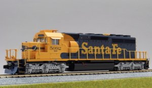 (HO) SD40-2 Mid ATSF #5092 (Model Train)