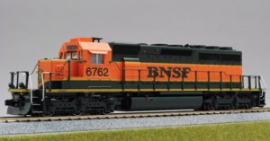 (HO) SD40-2 Mid BNSF No.6762 ★外国形モデル (鉄道模型)