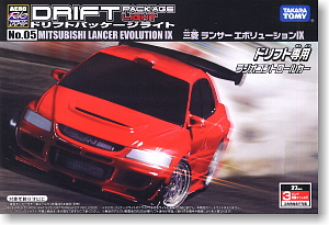 Drifting Package Light 05 Mitsubishi Lancer Evolution IX (RC Model)