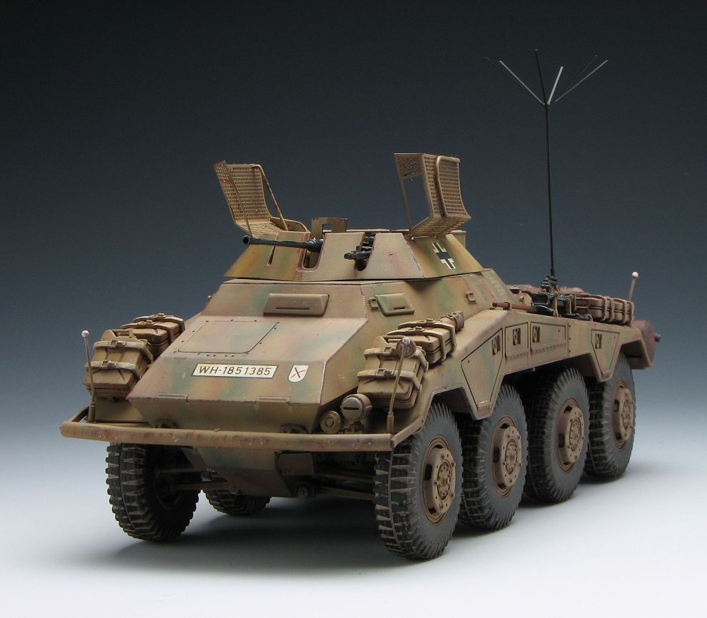 WW.II ドイツ軍 Sd.kfz.234/1 8輪重装甲偵察車 2cm砲搭載型 (プラモデル) 商品画像5