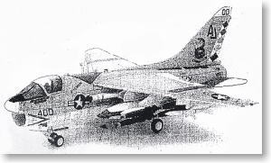 A-7E コルセアII VA-86 「SIDEWINDERS」(サイドワインダーズ) AJ400 1978年 (完成品飛行機)