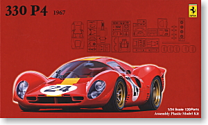 Ferrari 330P4 NO.24 1967 The Third Place Le Mans (Model Car)