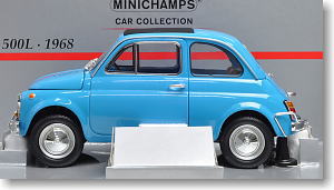 フィアット 500L 1968 (ブルー) (ミニカー)