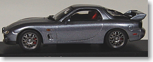 マツダ RX-7 Spirit-R タイプA 2002 (チタニュームグレーメタリック) (ミニカー)