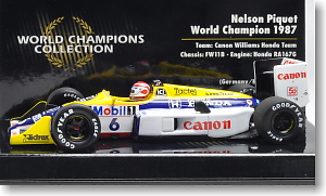 ウィリアムズ ホンダ FW11B N.ピケ WC 1987 (ミニカー)