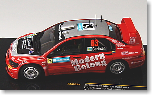 三菱ランサー WRC 2006年スウェディッシュラリー3位 (#63) (ミニカー)