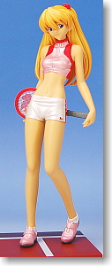 Evangelion EX Sport Figure Fairies Of The Claycourt Asuka Only (Arcade Prize)