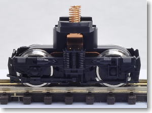 【 0454 】 DT129L(B)形動力台車 (黒台車枠・銀色車輪・黒輪心[一体プレート]) (鉄道模型)