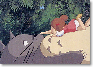 Totoro On Stomach of Totoro (Anime Toy)