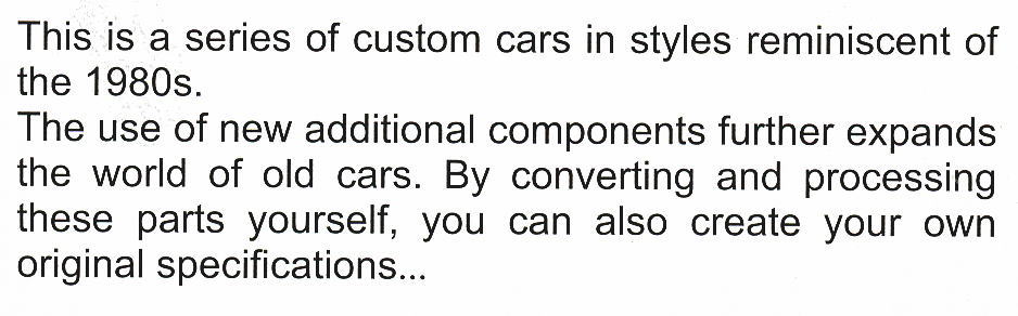 Skyline Ken & Mary 2Dr (Model Car) About item(Eng)1