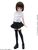 For 23cm Short-sleeved Blouse (White) (Fashion Doll) Item picture2