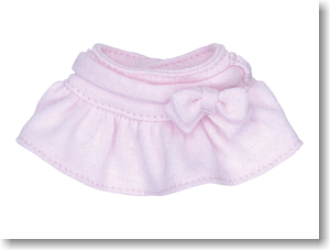 For 23cm Ribbon Miniskirt (Pink) (Fashion Doll)