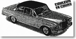 メルセデス・ベンツ 280 SE クーペ (1969) (Mグレー) (ミニカー)