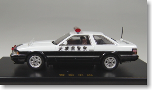 10 ソアラ 後期型 パトロールカー (茨城県警察) (ミニカー)