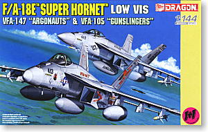 F/A-18E Super Hornet VFA-105`Gunslingers` & VFA-147`Argonauts` (Plastic model)