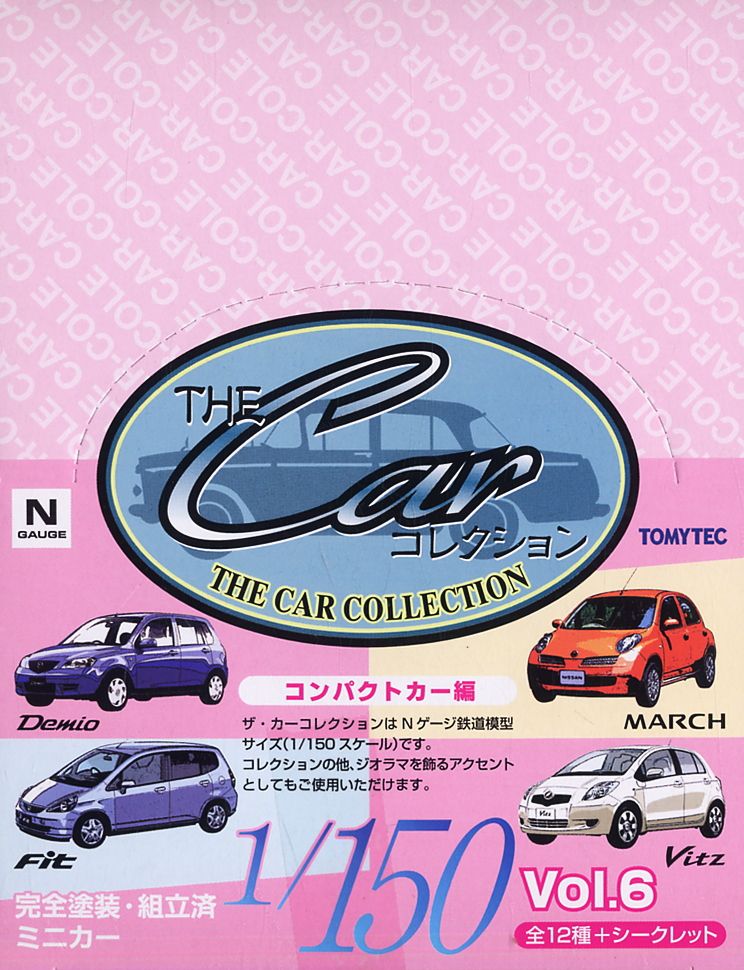 The Car Collection Vol.6 ~Part of Compact Car~ (12 pieces) (Model Train) Item picture3