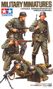 ドイツ歩兵セット フランス戦線 (プラモデル)