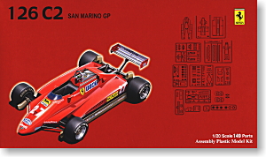 フェラーリ 126C2 サンマリノGP (プラモデル)