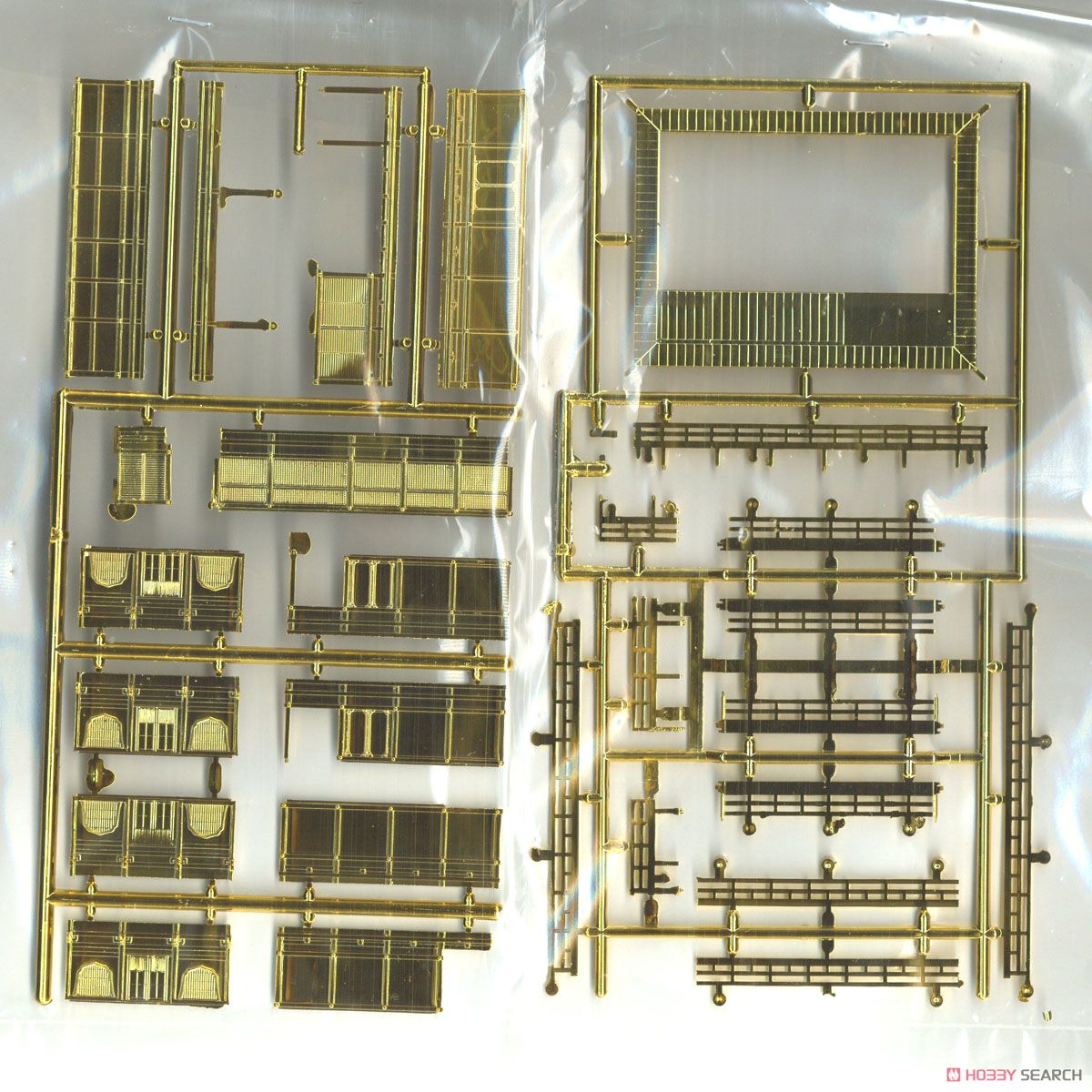 鹿苑寺 金閣寺 (プラモデル) 中身2