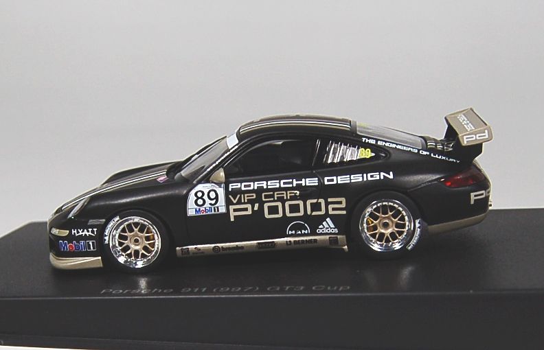 ポルシェ 911 (997) GT3 CUP 2007 `ポルシェデザイン` #89 (ミニカー) 商品画像1