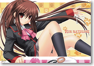Little Busters! Desk Mat A (Natsume Rin) (Anime Toy)