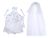 ウェディングドレス `ローズリエール` (ホワイト) (ドール) 商品画像1