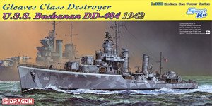 U.S.S. Buchanan DD-484 1942 (Plastic model)