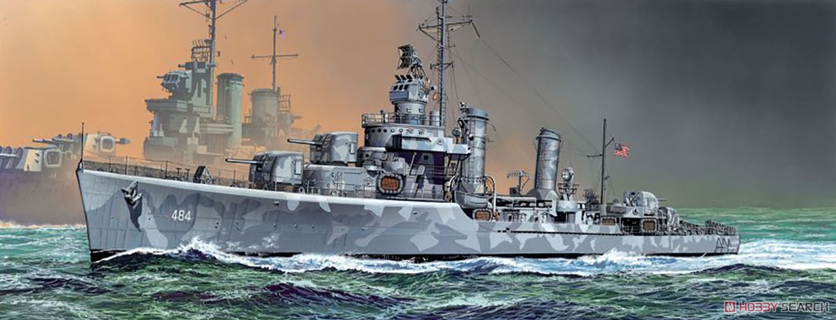 WW.II アメリカ海軍 グリーブス級 U.S.S.ブキャナン DD-484 1942 (プラモデル) その他の画像1