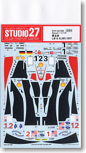 R10 LM2007 & ALMS2007 Decal (Model Car)