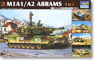 M1A1/A2 Abrams 5in 1 (Plastic model)