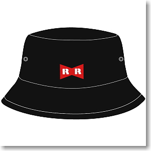 Doragon Ball The Red Ribbon Force Embroidery Hat Color:Black (Anime Toy)
