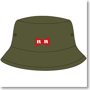 Doragon Ball The Red Ribbon Force Embroidery Hat Color:Khaki (Anime Toy)