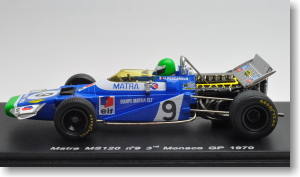 マトラ MS120 1970年F1モナコグランプリ3位 (No.9) (ミニカー)