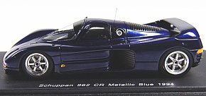 シュパン ポルシェ 962 CR (1994) (Mブルー) (ミニカー)