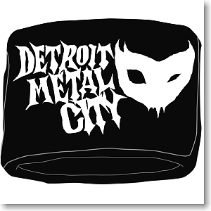 Detroit Metal City (Theather Version) DMC Logo Wristband Black (Anime Toy)