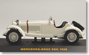 メルセデス・ベンツ SSK (1928) (ホワイト) (ミニカー)