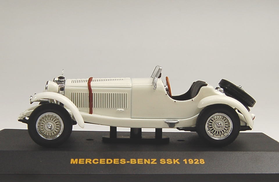 メルセデス・ベンツ SSK (1928) (ホワイト) (ミニカー) 商品画像1