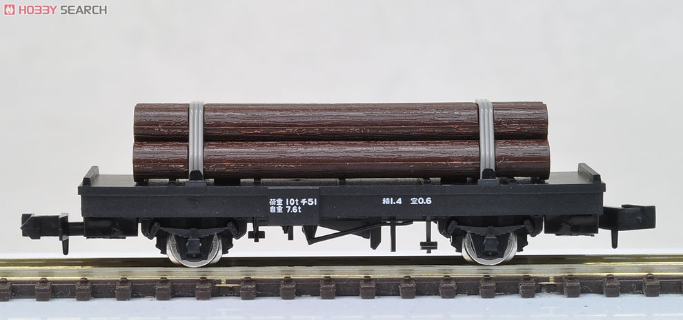 J.N.R. Flat Wagon CHI1 (With Lumber) (Model Train) Item picture1