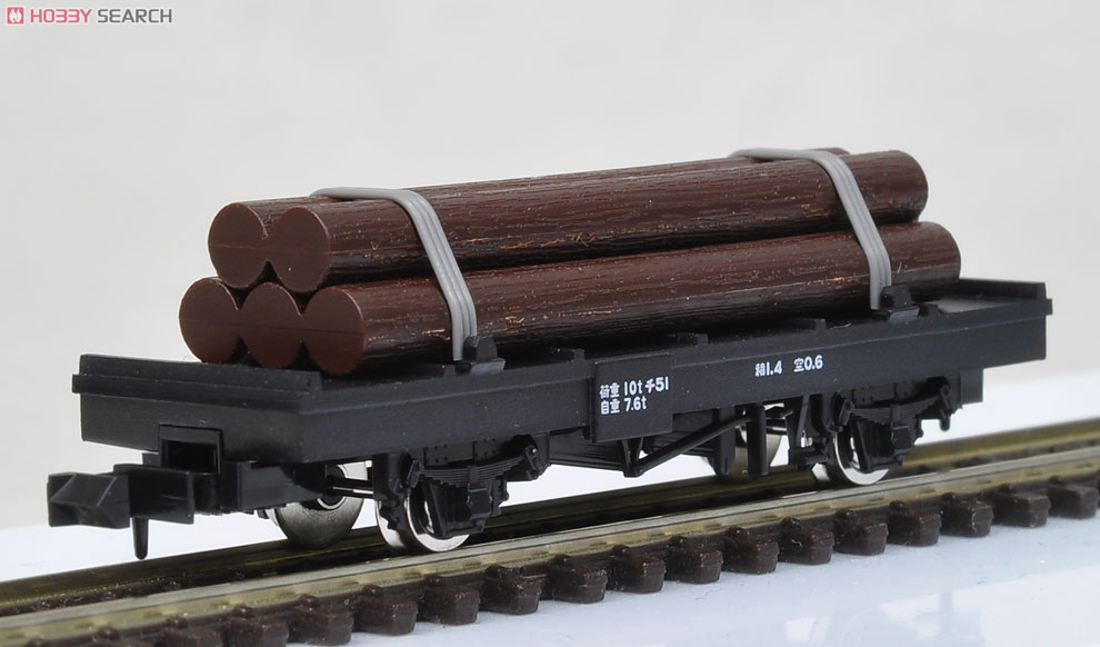 J.N.R. Flat Wagon CHI1 (With Lumber) (Model Train) Item picture2